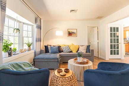 Eastham Cape Cod vacation rental - Cozy living room with sleeper sofa