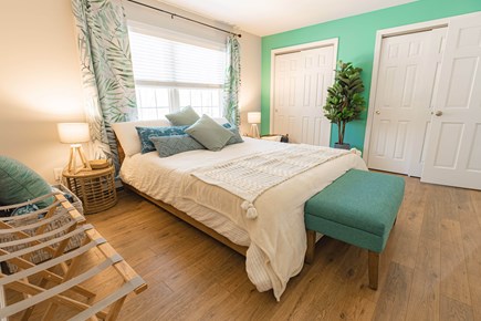 Eastham Cape Cod vacation rental - Master bedroom with california king and en suite full bathroom