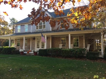 Cataumet Cape Cod vacation rental - Farmhouse Front View