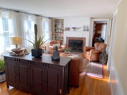 Truro Cape Cod vacation rental - Living Room to Den Area