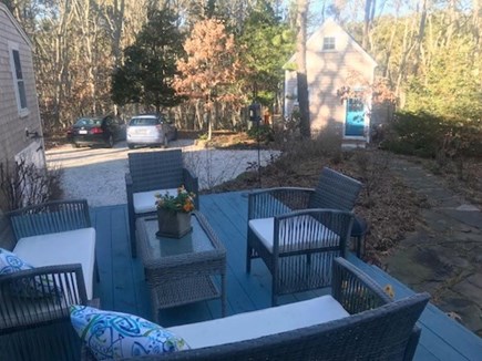 Truro Cape Cod vacation rental - Private Deck to Boat House