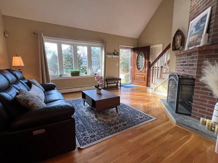 Centerville Cape Cod vacation rental - First living room with reclining sofa