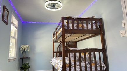 Centerville Cape Cod vacation rental - Guest bedroom with bunk bed