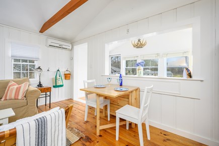South Dennis Cape Cod vacation rental - Dining table that can be folded up for more room