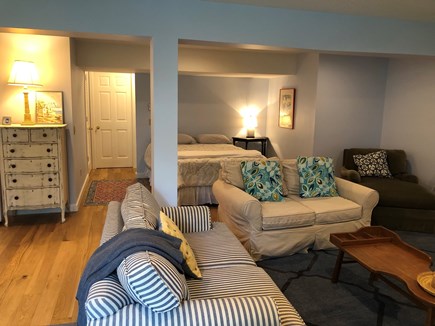 Brewster, Ocean Edge Bayside Cape Cod vacation rental - Lower level entertainment and sleeping area