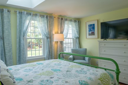 Dennis Cape Cod vacation rental - Overlooking the rear yard with its own Samsung smart TV!