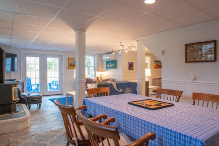 Dennis Cape Cod vacation rental - Fully finished basement with another table for 6!