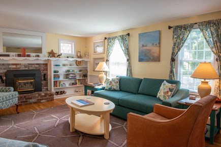 Dennis Cape Cod vacation rental - Ample seating for six in the living room!