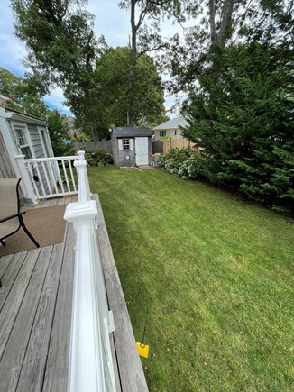 Falmouth, Teaticket Cape Cod vacation rental - Grassed fenced in yard