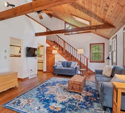 Brewster Cape Cod vacation rental - Cozy living room