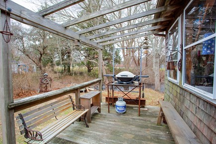 Brewster Cape Cod vacation rental - Plenty of outdoor seating and gas grill