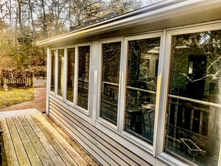 Orleans Cape Cod vacation rental - Deck leading to screened porch