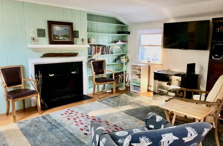 Orleans Cape Cod vacation rental - Living Room showing large TV