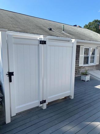 South Yarmouth Cape Cod vacation rental - New 10x8 outdoor shower