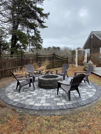 South Yarmouth Cape Cod vacation rental - Enjoy our brand new Fire Pit patio area