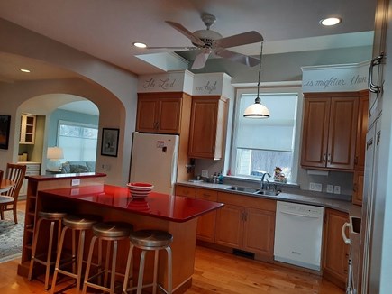 Dennis Cape Cod vacation rental - Splashy Kitchen with 10 ft Ceilings