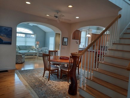 Dennis Cape Cod vacation rental - Dining into living