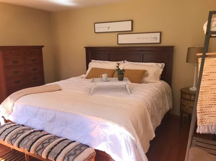 Barnstable Village, MA Cape Cod vacation rental - First floor bedroom, king size bed.