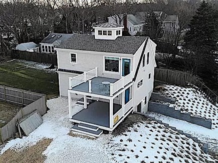 Plymouth, Priscilla Beach MA vacation rental - Aerial view in winter