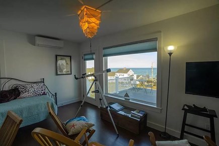Plymouth, Priscilla Beach MA vacation rental - Room with a view. There is a 2nd sitting room on first floor