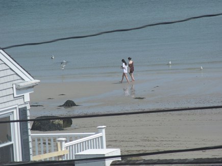 Plymouth, Priscilla Beach MA vacation rental - View of beach from cupola.