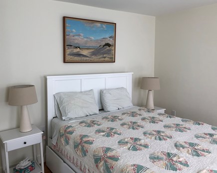 Wellfleet Cape Cod vacation rental - First floor master bedroom suite (queen + trundle bed)