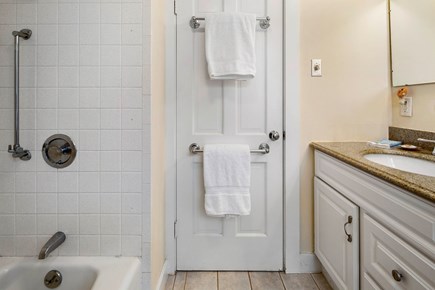 Chatham Cape Cod vacation rental - Second Floor Full Bathroom with Shower/ Tub Combo