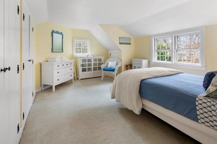 Chatham Cape Cod vacation rental - Queen Bedroom, Second Floor Facing Backyard