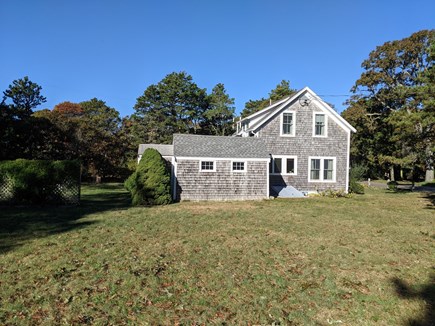 North Eastham Cape Cod vacation rental - House from Large Side Yard