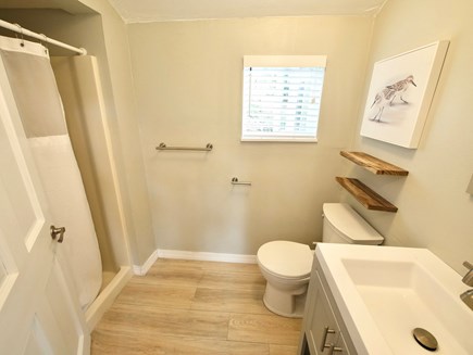 Wellfleet Village Cape Cod vacation rental - Cottage bathroom (walk-in shower)