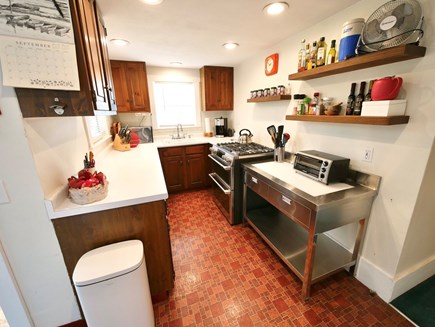 Wellfleet Village Cape Cod vacation rental - Small but fully stocked kitchen!