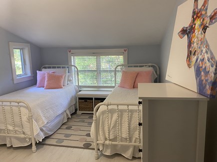 West Falmouth Cape Cod vacation rental - Twin bedroom, upstairs
