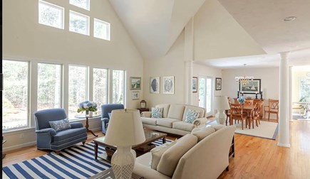 New Seabury, Mashpee Cape Cod vacation rental - Two story living room