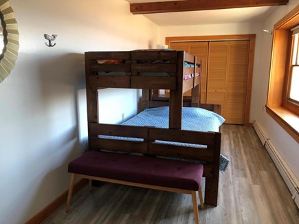 Truro, Cold Storage Beach Cape Cod vacation rental - Bedroom with bunk beds