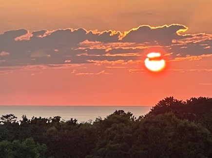 Wellfleet Cape Cod vacation rental - Sunset over the bay