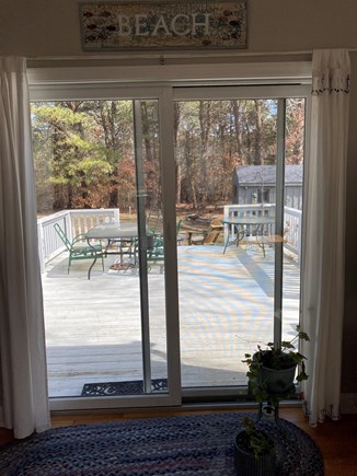 West Yarmouth Cape Cod vacation rental - View of deck