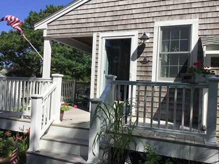 West Yarmouth Cape Cod vacation rental - Side entrance with front porch