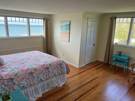 Yarmouth on Lewis Bay Cape Cod vacation rental - Huge King master bedroom with wide water views.