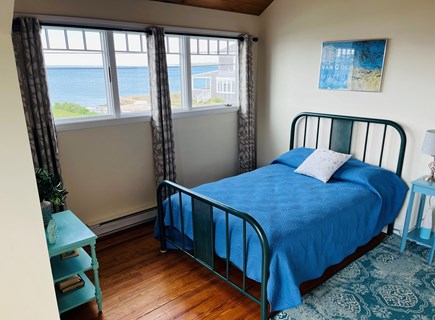 Yarmouth on Lewis Bay Cape Cod vacation rental - Vaulted bedroom with huge water views.