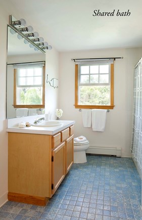 East Orleans Cape Cod vacation rental - Nauset Cottage- 2nd floor bathroom- shared