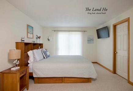 East Orleans Cape Cod vacation rental - Nauset- THE LAND HO-Bedroom 9- 2nd floor- King- shared bath