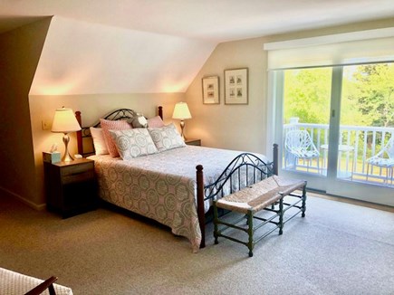 Eastham Cape Cod vacation rental - Very spacious primary bedroom with balcony