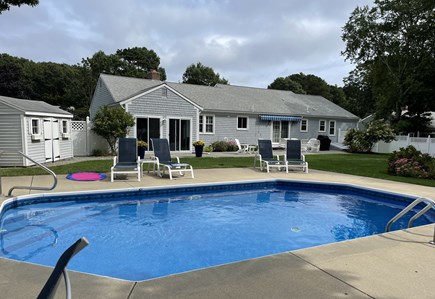 Centerville Cape Cod vacation rental - Pool and backyard