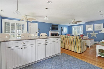 Centerville Cape Cod vacation rental - Kitchen to Family room