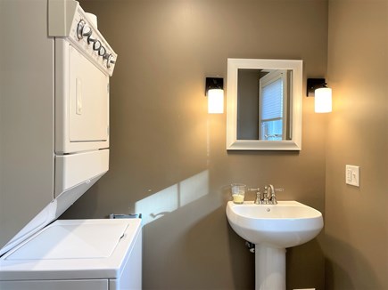 Harwich Cape Cod vacation rental - First floor half bath and laundry
