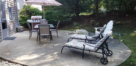 Centerville Cape Cod vacation rental - Backyard Patio with outdoor grill