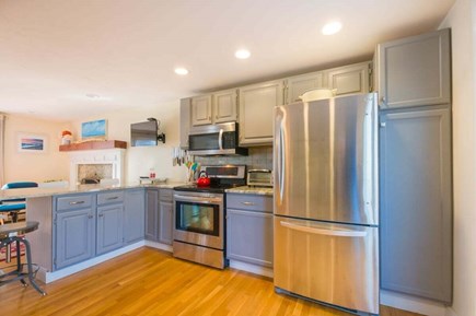 Mashpee Cape Cod vacation rental - Entry way from sliders in back of house into kitchen