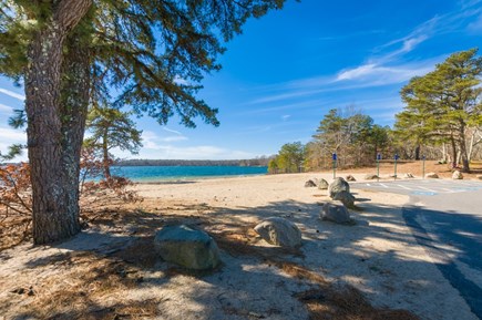 Mashpee Cape Cod vacation rental - Johns Pond Parking