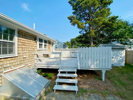 South Dennis Cape Cod vacation rental - The deck is large and spacious.