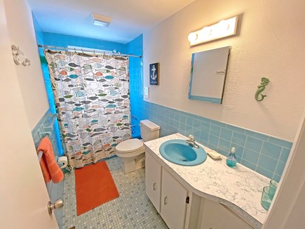 South Dennis Cape Cod vacation rental - Vintage bathroom has tons of character!